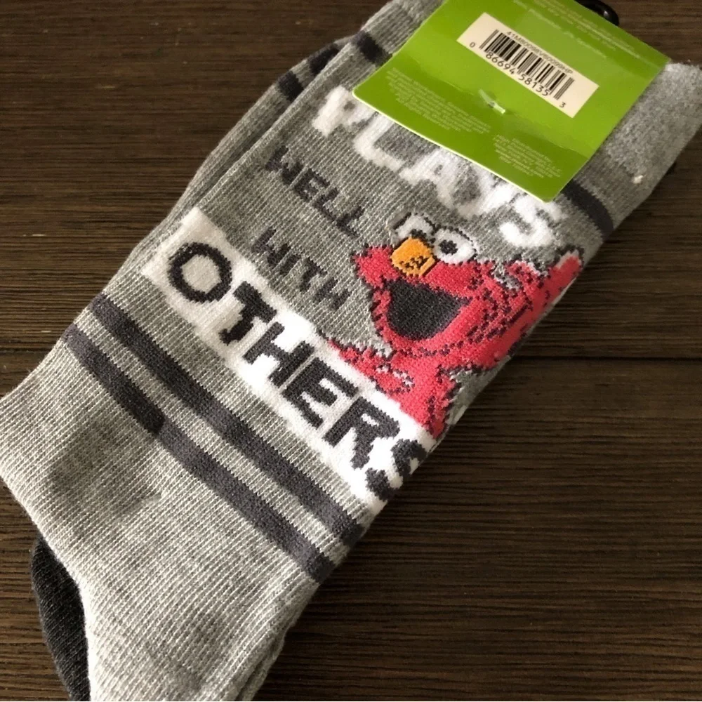 Sesame Street 2 pairs crew socks